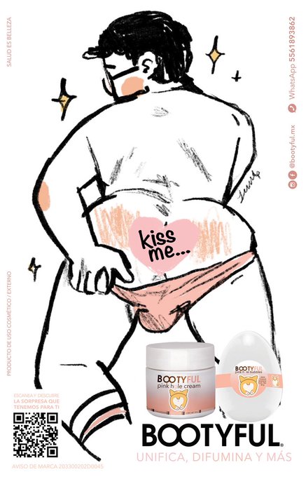 Wow! Delicioso es disfrutar de un durazno ? Besarlo, acariciarlo… ah es que utiliza @Bootyful_mx ? Los