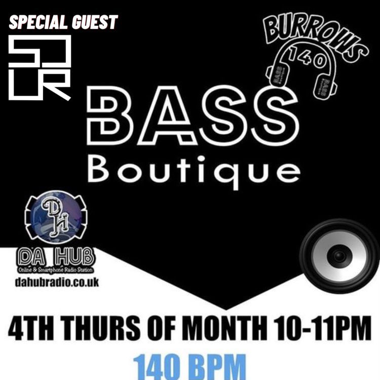 Catch me on Da Hub Radio, TONIGHT with Burrows 140 for the Bass Boutique Show!! 

10PM - 11PM 

dahubradio.co.uk

Ft tunes from: <a href="/TheRikoDan/">Riko Dan</a> <a href="/dj_slimzee/">@dj_slimzee</a> <a href="/NumaCrew/">Numa Crew</a> <a href="/GRANDMIXXER/">GRANDMIXXER</a> <a href="/moscow_legend/">ML</a> <a href="/fixate_uk/">Fixate</a> <a href="/DOK_Dokument/">D.o.k</a> @musicGRiNDHOUSE <a href="/Lewi__B/">Lewi B</a> <a href="/onhellmusic/">ONHELL</a> <a href="/oddkut/">ODDKUT</a> &amp; more🔥