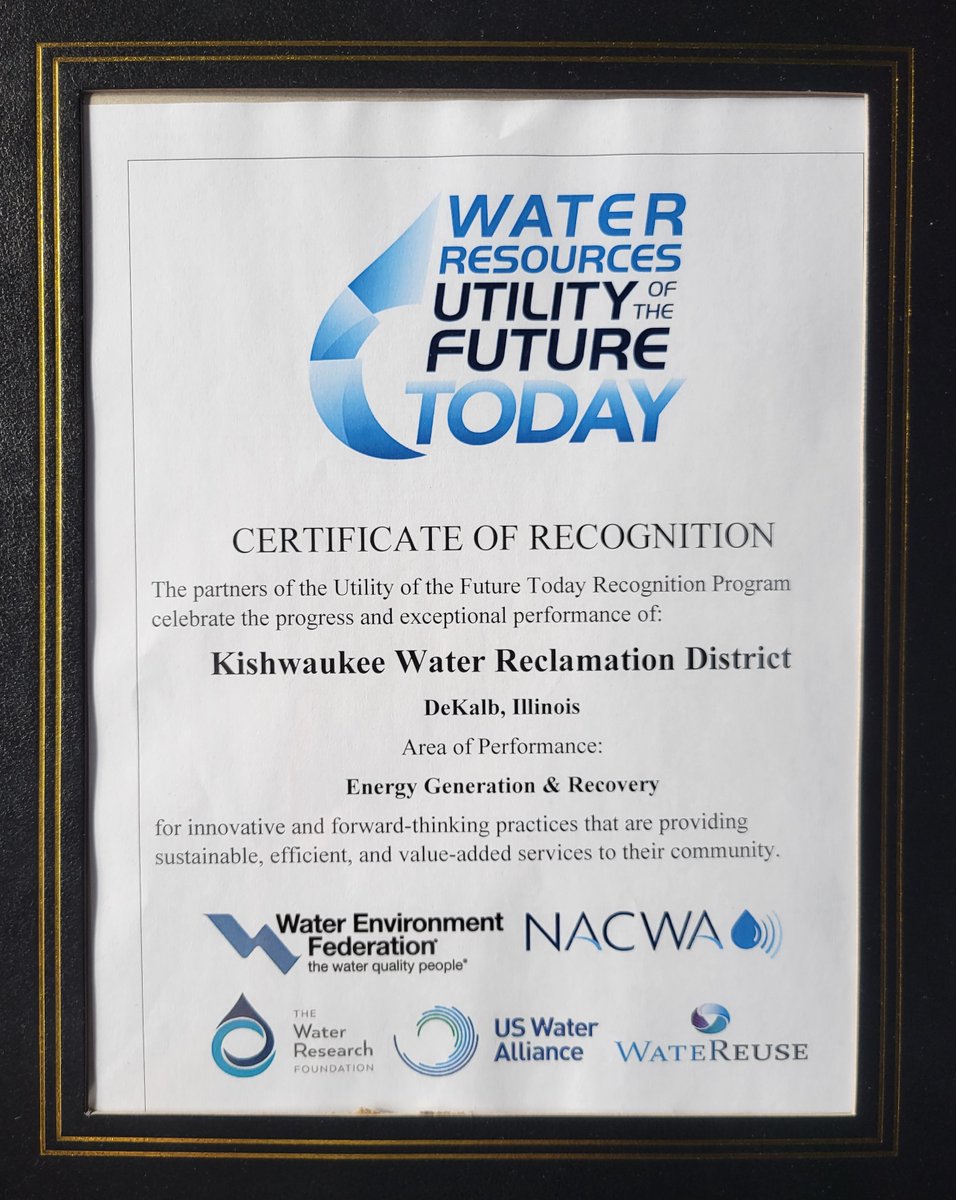 KISH2O's tweet photo. Special thanks to all our clean water partners! Congrats to all the other worthy recipients of the Utility of the Future Today award! #proudlydekalb https://t.co/rzXYdcWrbu