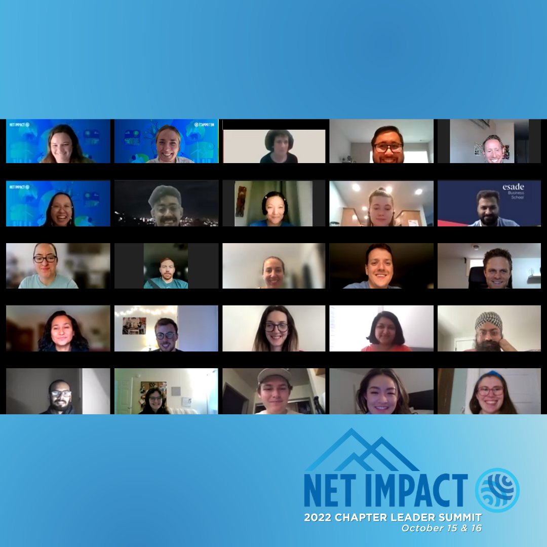 netimpact's tweet photo. 🔹 170 total #NetImpact Chapter Leaders attended
🔹 94 Chapters represented
🔹 40+ countries represented
🔹 18 Chapter #Leaders presented their successes, challenges &amp; most accomplished projects

Thank you to all our #changemakers out there! We are in constant awe of you all! https://t.co/7LMtqhsAsy