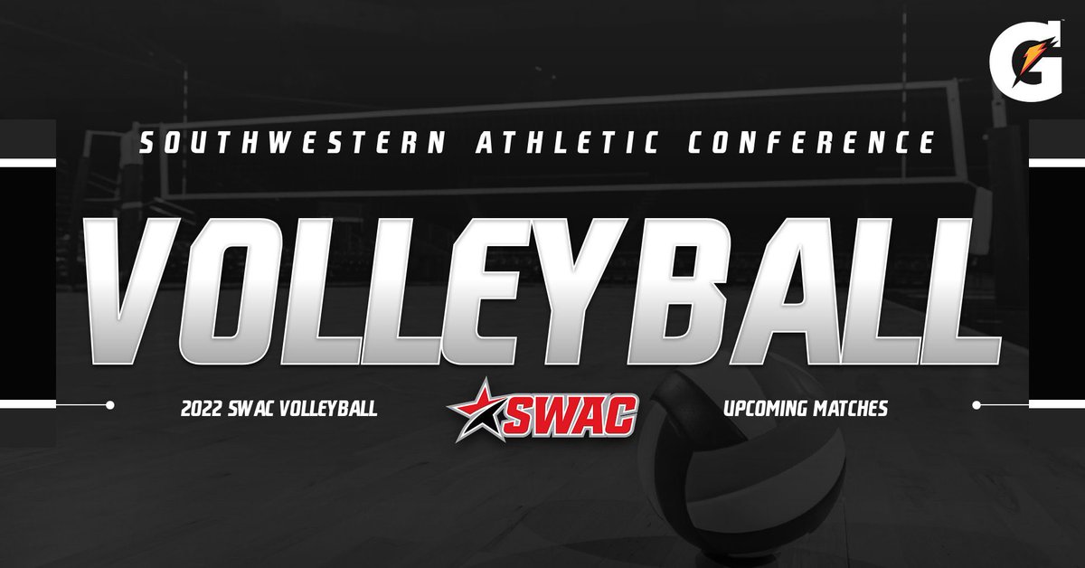 SWAC Volleyball Match Day: 27-31 presented by Gatorade Read more: bit.ly/3Fml8vD #SWACVB🏐
