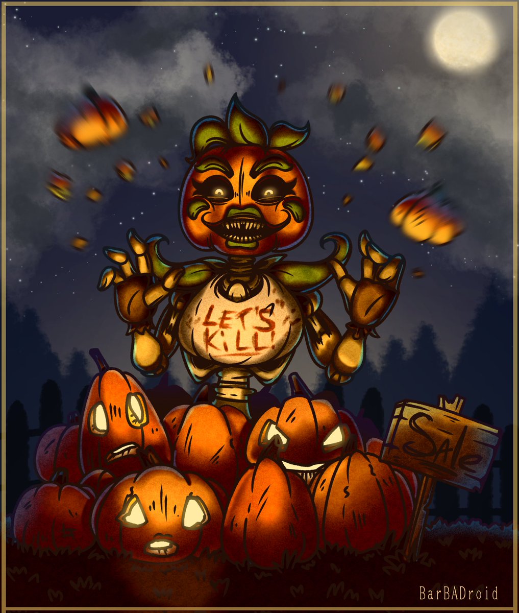 BarBADroid's tweet photo. As October finally arrives - the ancient curse finds new preys.
#FNAF #Halloween #oc #customanimatronic #redesign #curse #horror #freddyfazbear #bonnie #chica #mangle https://t.co/sjlOVSWoyj