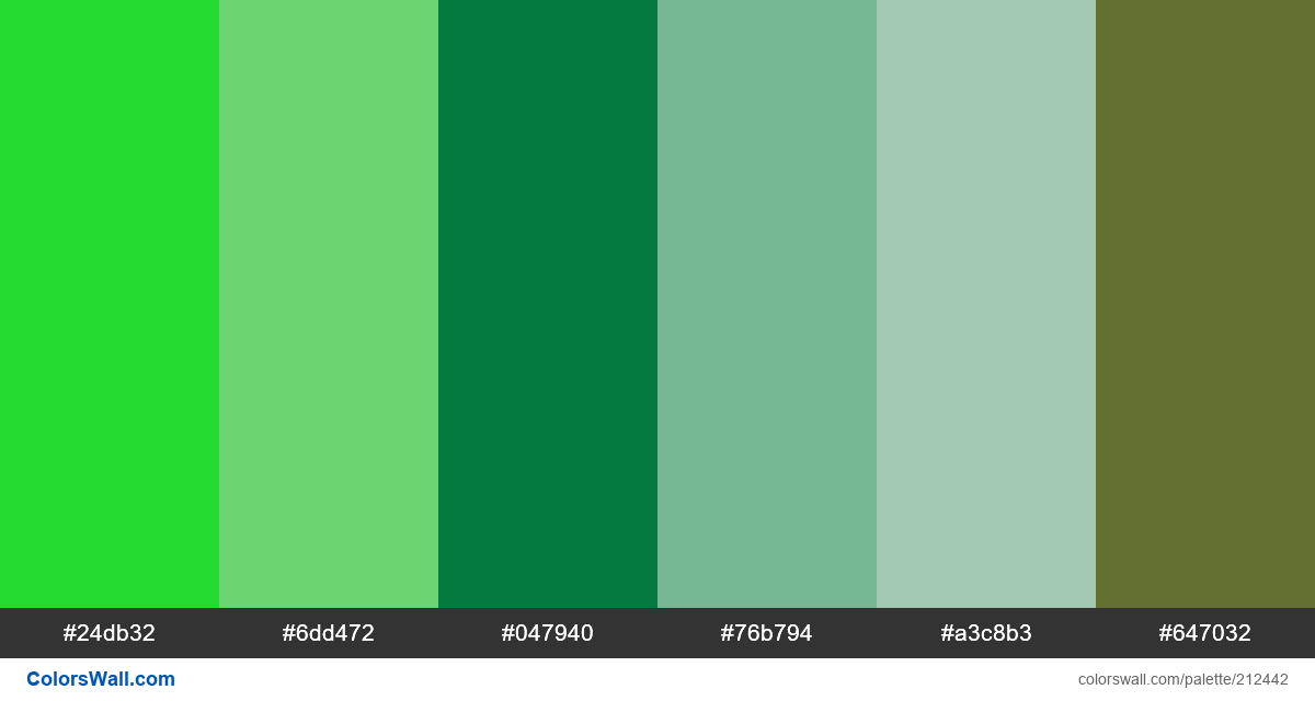 colorswall on Twitter "Color branding design tennis palette 24db32