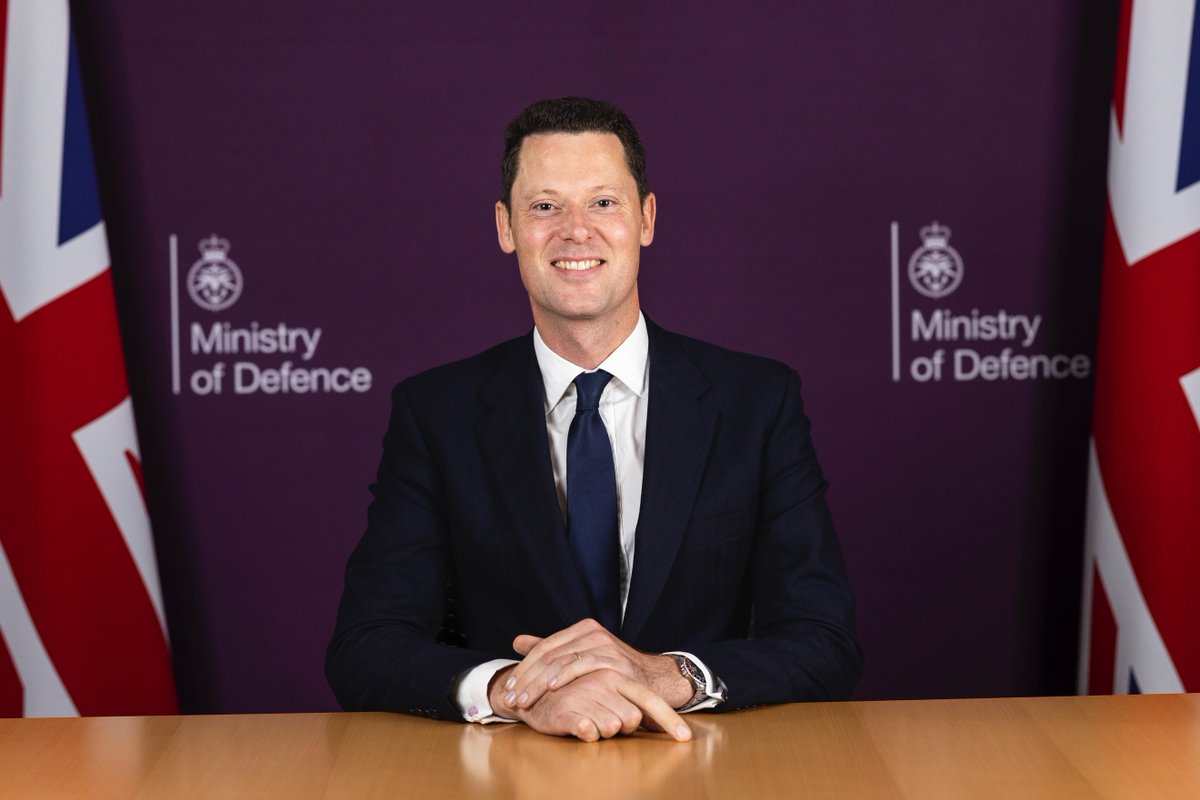 DefenceHQ's tweet photo. We are delighted to welcome @AlexChalkChelt to the Ministry of Defence as the new Minister of State for Defence Procurement. https://t.co/ZIZ0sCQ2KL