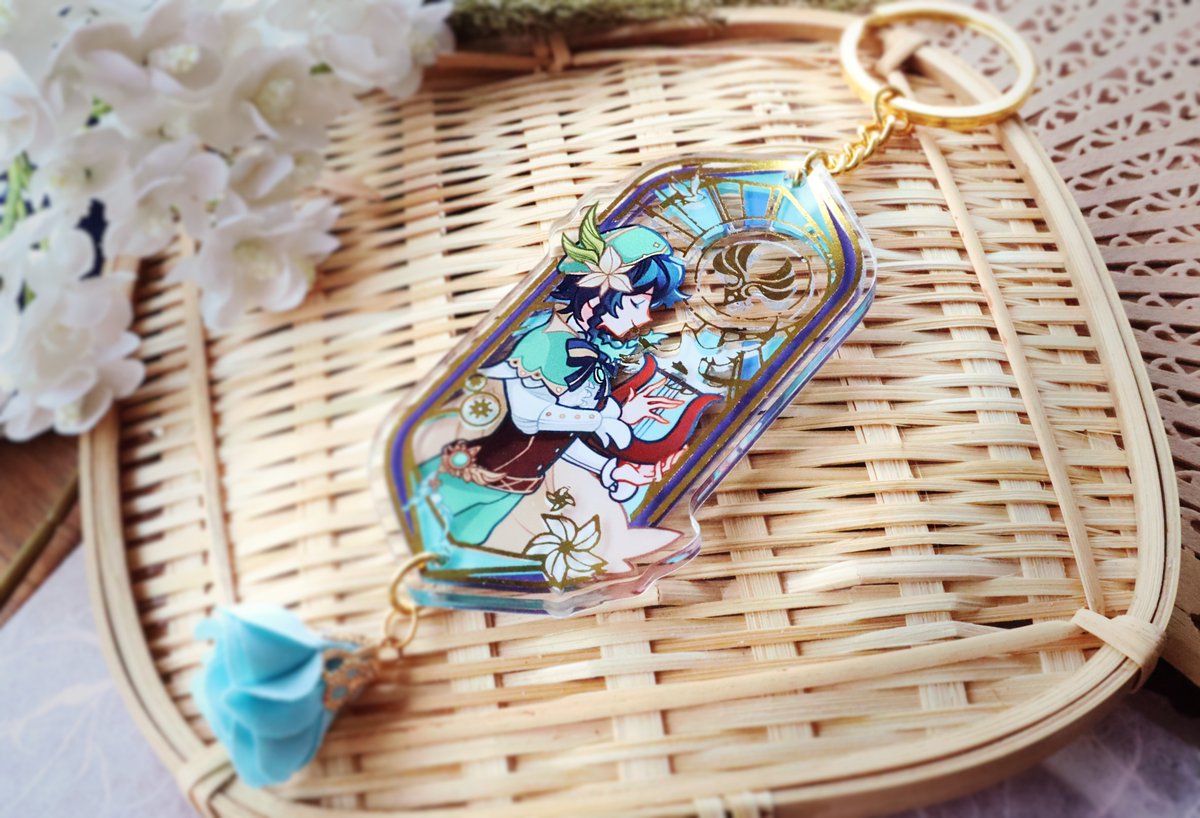 KeyadeArt's tweet photo. I'll be at Momiji Market (Suntec CC, booth 16) this Sunday with Genshin merch! Here's a preview of some of our new charms. Fret not if you can't make it, they'll be available online in a few weeks and we'll do a raffle too! (1/4) #GenshinImpact #原神 https://t.co/sBr8H2wB0X