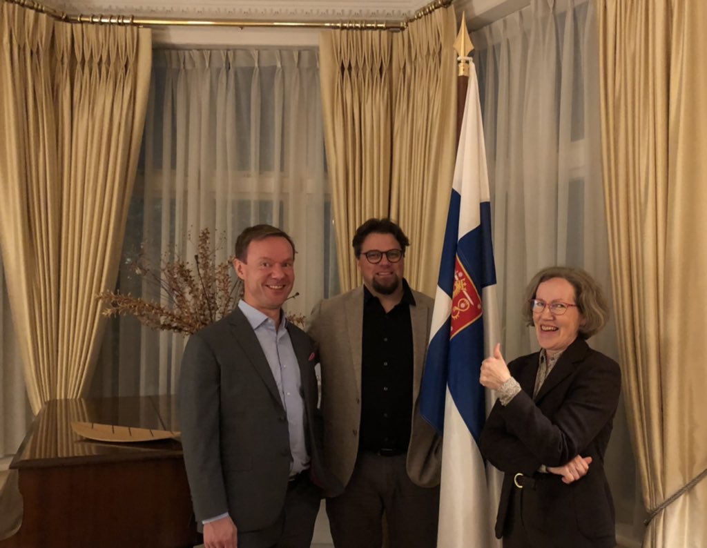 RLahnalampi's tweet photo. Earlier this week I was proud to accompany Harri and Stefan from a leading #Finnish #eGovernment business @GoforeGroup providing #TrustBased digital services. Productive meetings all around with public and private sector actors. #Innovation #Tech #Transparency #Digitalisation https://t.co/egD5A8rN0t