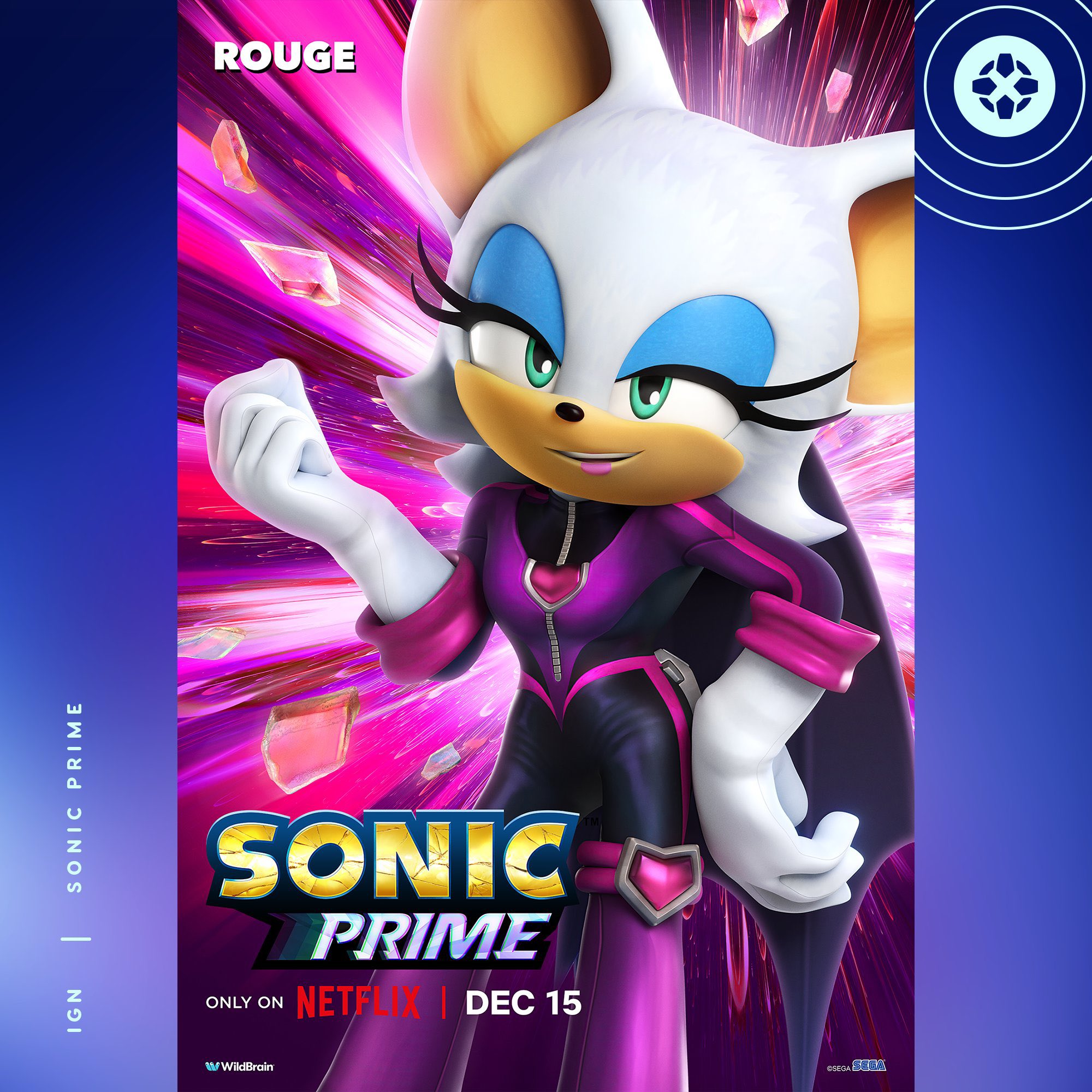 Joe on X: Sonic Prime has a new Rouge design I see 🫣   / X