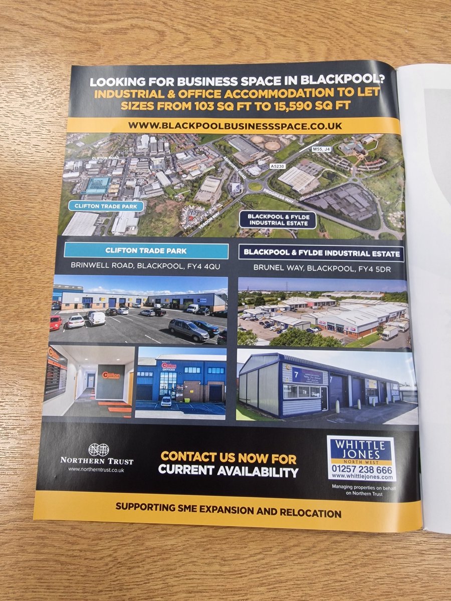If you haven't yet picked up your Autumn copy of the North &amp; Western Lancashire Chamber of Commerce's The Voice publication, here is a copy of our Blackpool Business Space advert and article. 

You can view the magazine via the following link: 
thevoicemagazine.co.uk/issue14/index.…