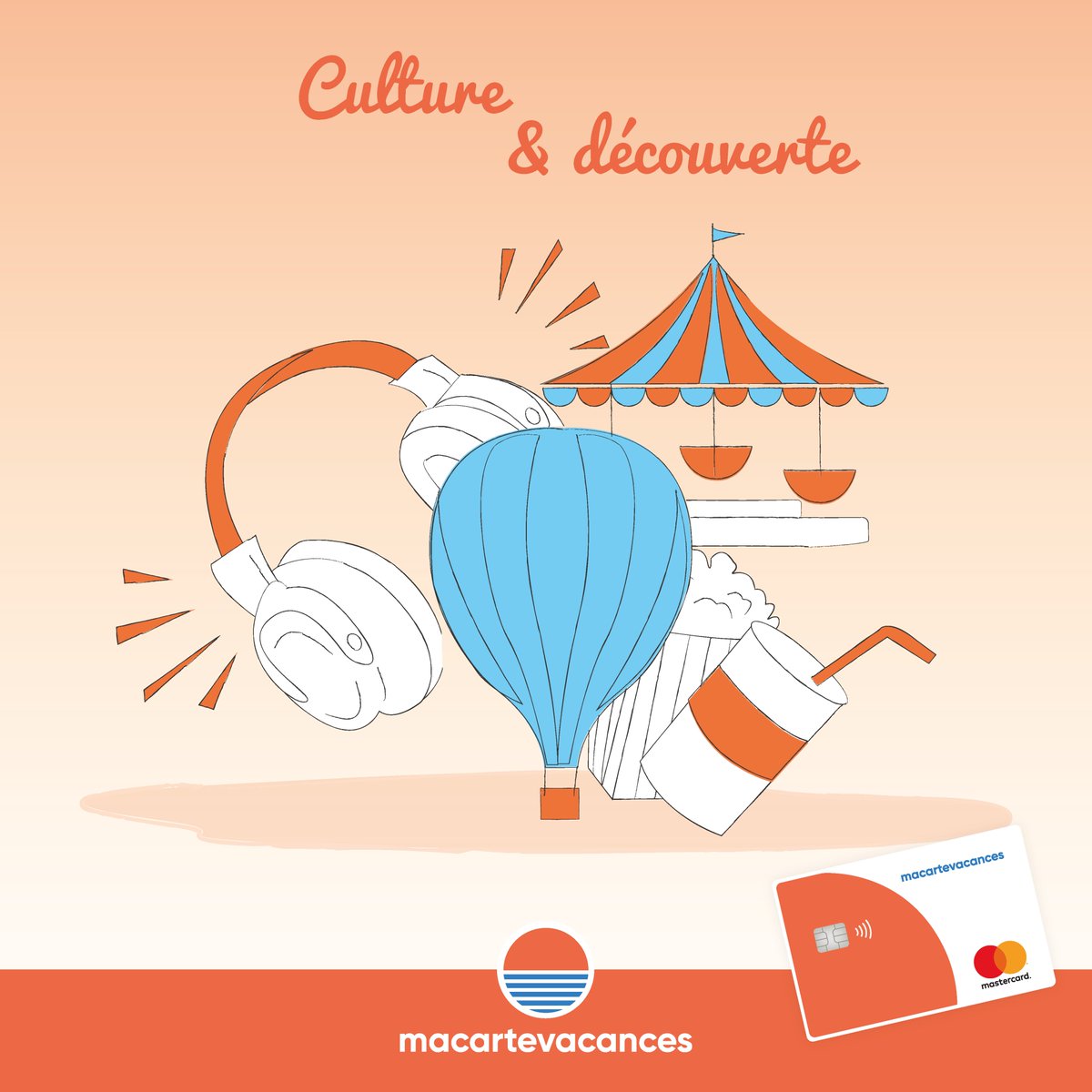 macartevacances's tweet photo. 🌈Où et Comment utiliser macartevacances ?🌈
Vacances, sport et culture ... Mais pas seulement ! 
macartevacances, c'est une multitude de possibilités, puisque c’est une carte de paiement Mastercard® !

#cartedepaiement #CSE #salariés #vacances #hébergements #transports #culture https://t.co/NjA33gXHO1