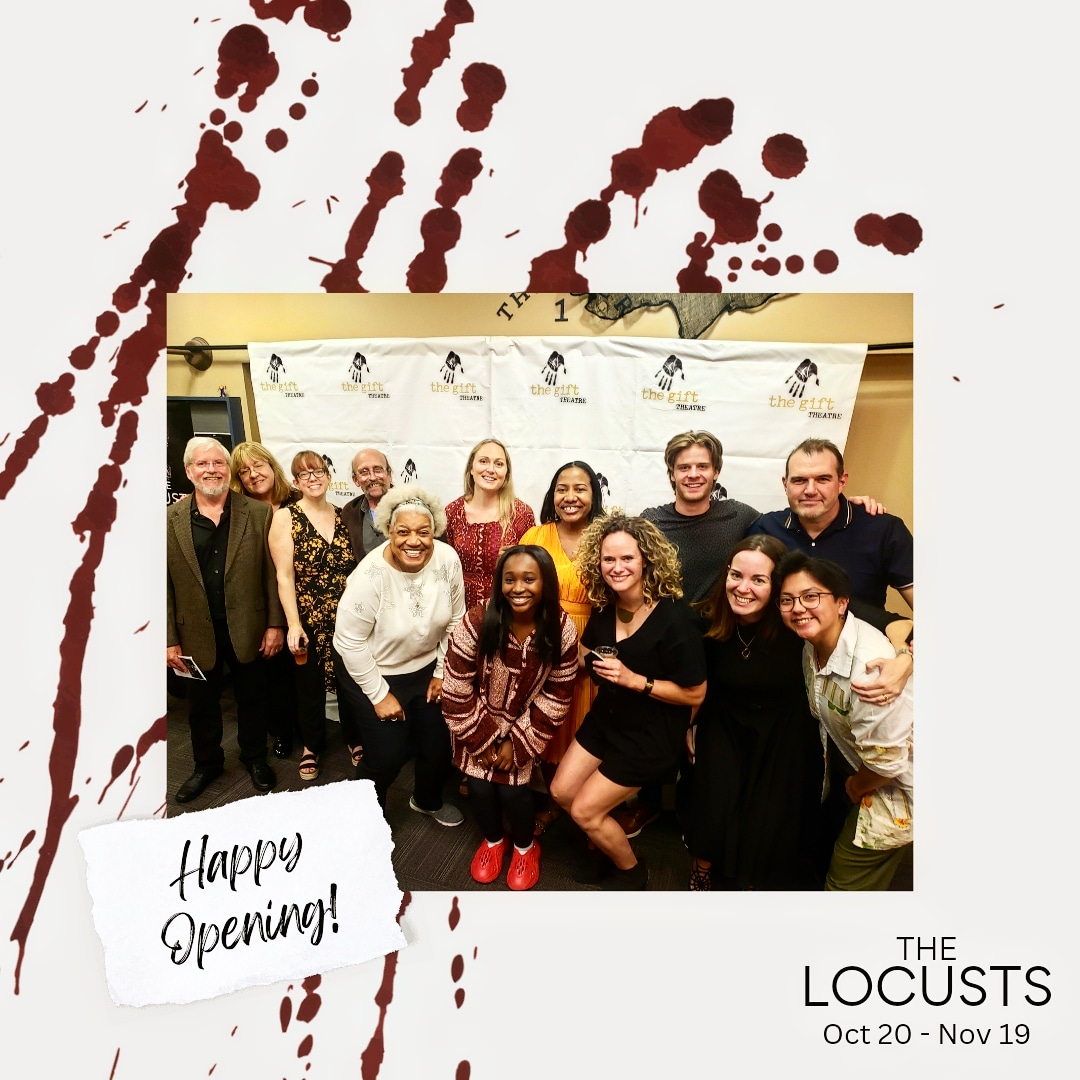 HAPPY HAPPY OPENING to all the incredible humans who helped bring our world premiere and first ever commission to life!  We were so thrilled to celebrate with each other and cannot wait for Chicago to witness our collaboration!

#TheLocusts #WorldPremiere 
#ChicagoTheatre