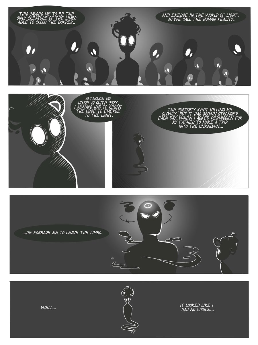 aaaaaaa i found an old one shot i was planning on doing back in 2016 and it's sooo much cuter than i remember! ♡ it's so nice to bump into this kind of stuff! since i'm never going to finish it, here are some of the pages i already had fully done: