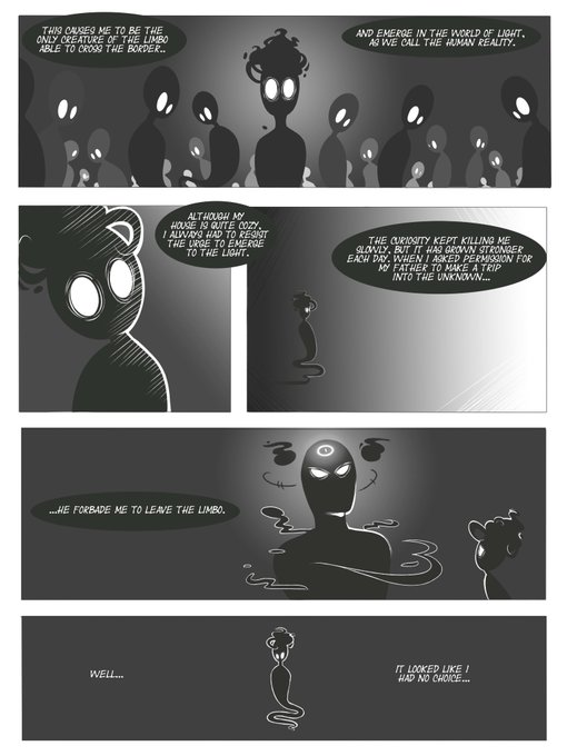 aaaaaaa i found an old one shot i was planning on doing back in 2016 and it's sooo much cuter than i remember! ♡ it's so nice to bump into this kind of stuff! since i'm never going to finish it, here are some of the pages i already had fully done: 
