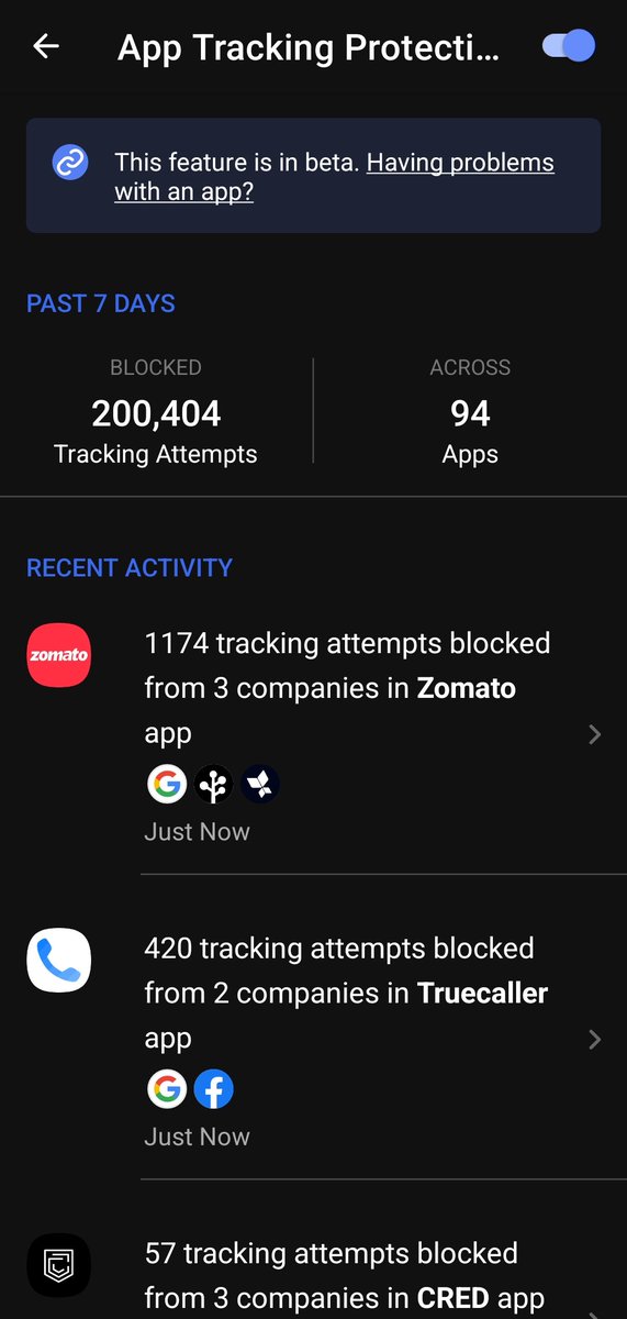 MeVivekIndia's tweet image. This week #Androidtracking @DuckDuckGo