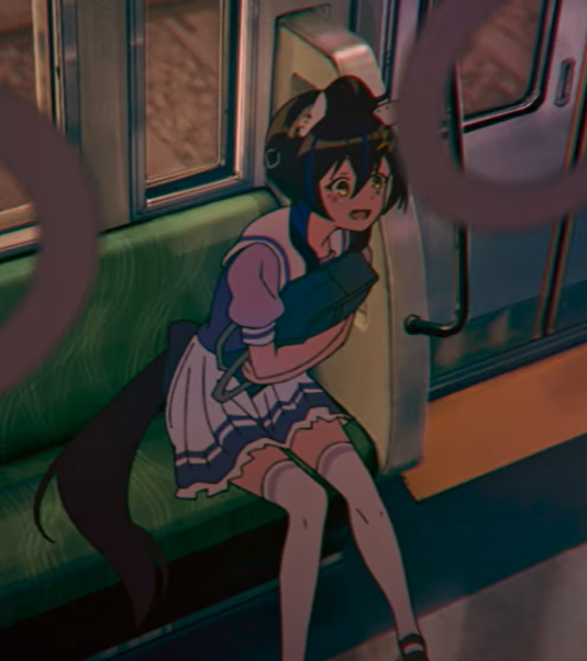 「school bag train interior」 illustration images(Latest)