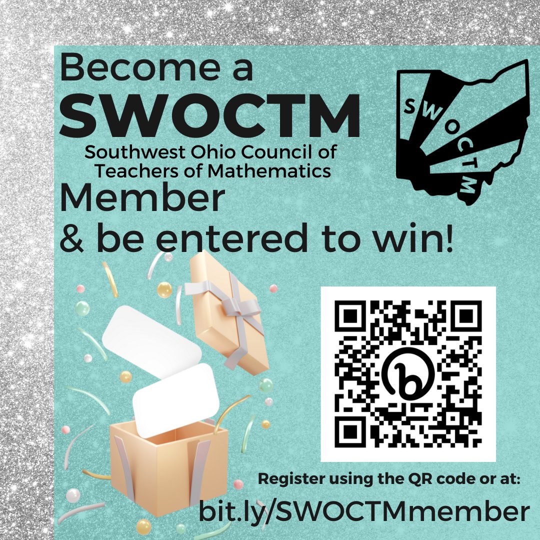 We are excited to offer a SWOCTM prize pack to one lucky winner during #OCTM2022 
Sign up for a SWOCTM 22-23 membership and be entered to win:
🎁$15 Starbucks or Amazon gift card
👥Free SWOCTM 2023 Mini Conference Registration
✨SWOCTM Swag!
