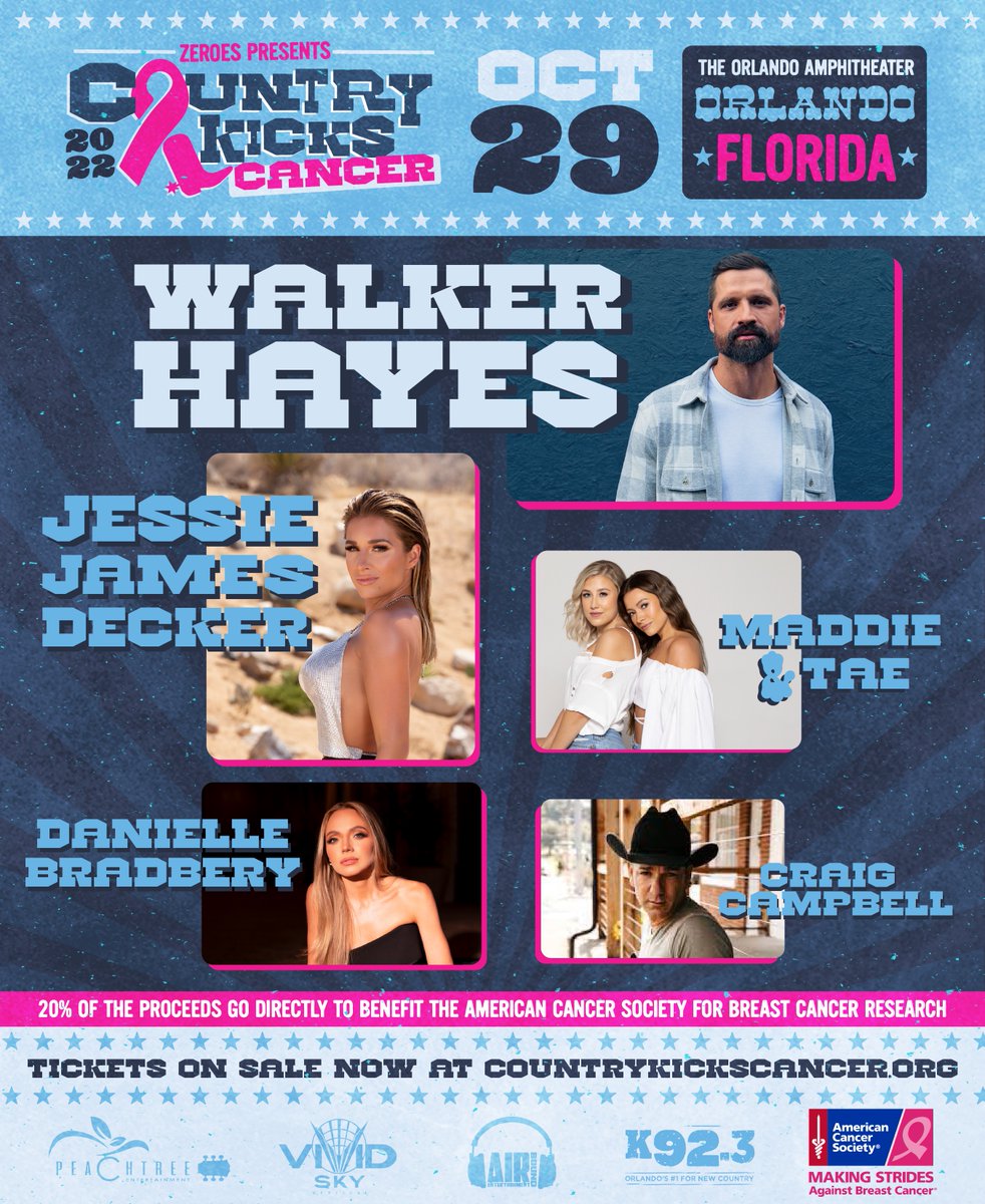 JessieJDecker's tweet photo. Orlando!!! Who's coming on Saturday??? Get your tix now! ✨ https://t.co/Y6aVw5fOZz https://t.co/VGhUtt9RZj