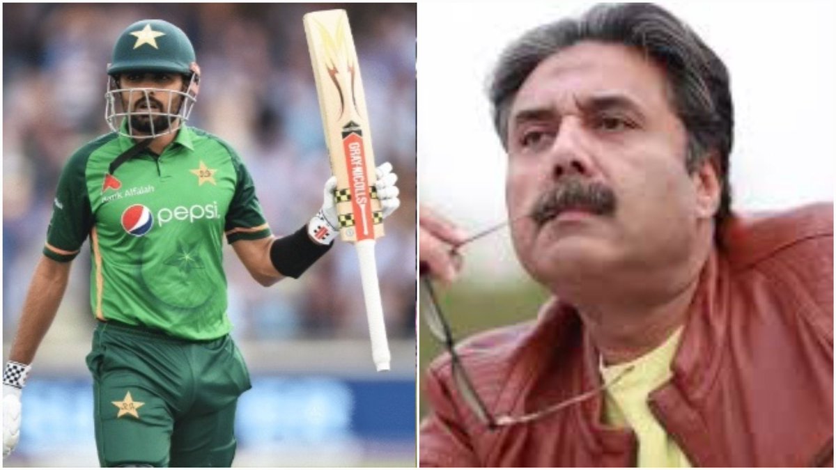 Mehreenkhan143's tweet photo. agree with aftab Iqbal 
Aftab Iqbal had said that.
Babar azam you are not a superstar.
You don't have any superstars.

Today Babar Azam will realize who is Aftab Iqbal

#PAKvsZIM #T20worldcup22 Pakistan Cricket team Nawaz ramiz raja https://t.co/UTES1qOqjA