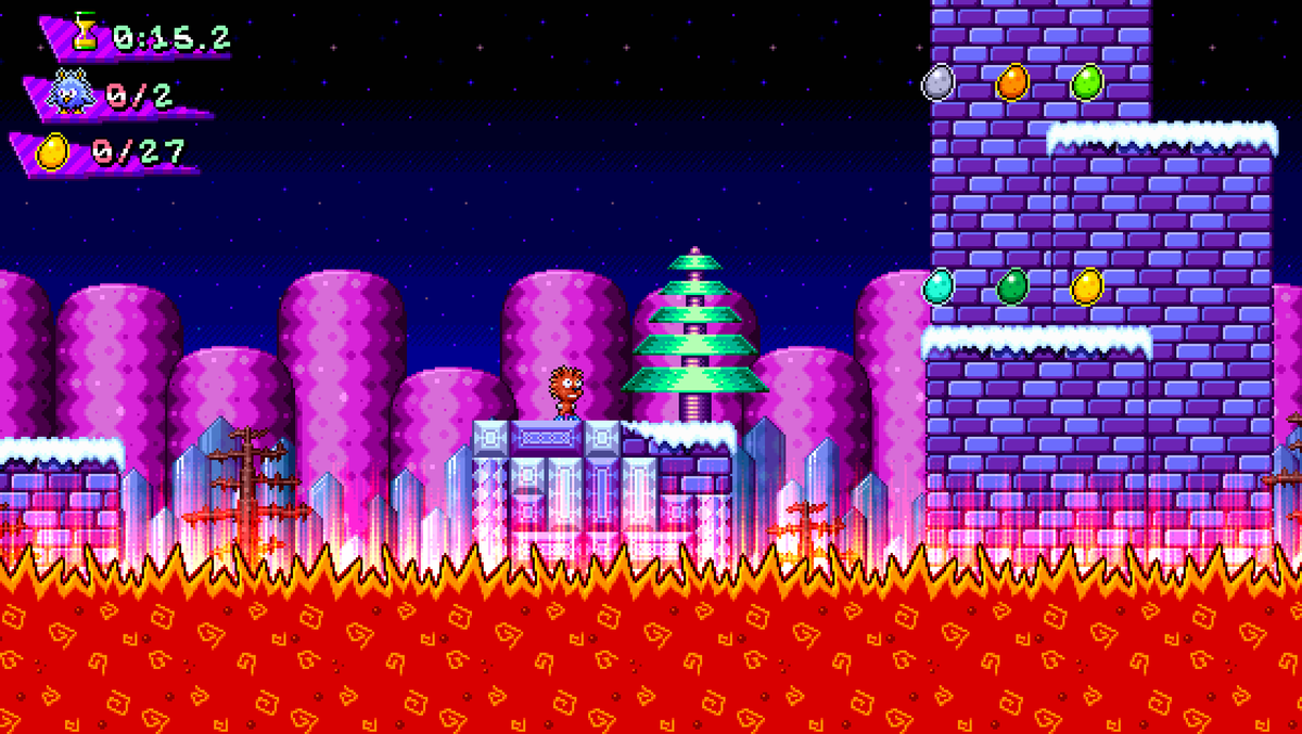 SpicyGyroGames's tweet photo. Anxiously awaiting exploring some new Frontiers? Why not pass the time away with a brand new hedgelike? Panic Porcupine is available now on #steam! https://t.co/36geoqk4ka