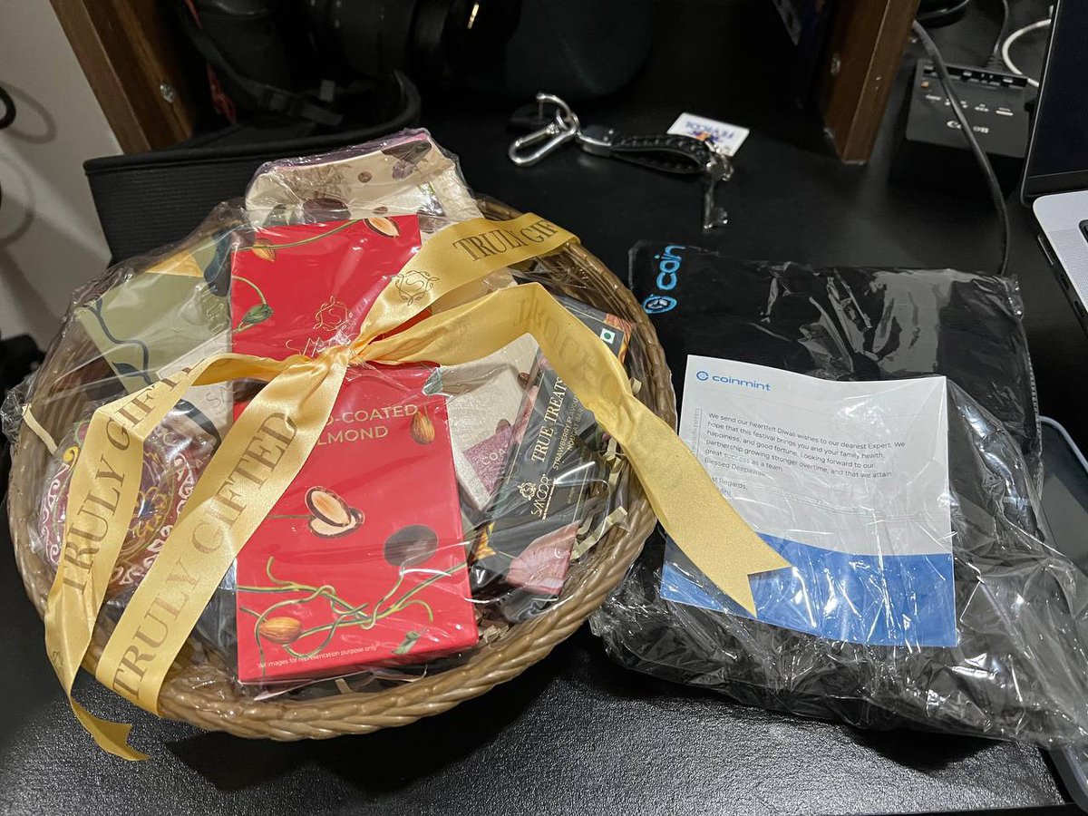 TRanjanofficial's tweet photo. Diwali gift lekin diwali bad Mila ๐คฃ Thnk u #Coinmint ๐ https://t.co/cyJLk6LBuj