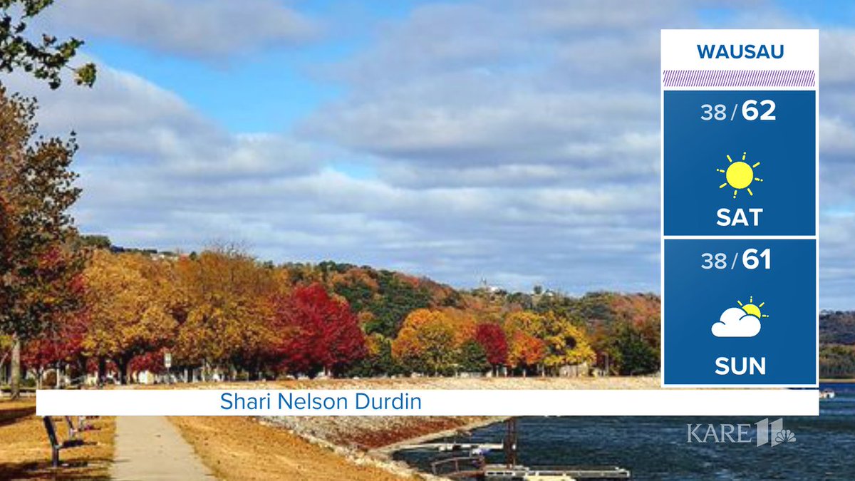 BelindaJensenMN's tweet photo. Yes, we are past peak color for most areas in Minnesota and Wisconsin but your photos are just so great! Reply with yours (horizontal ones please) for this week's #ColorCast! #kare11weather https://t.co/vKOfS7fACY