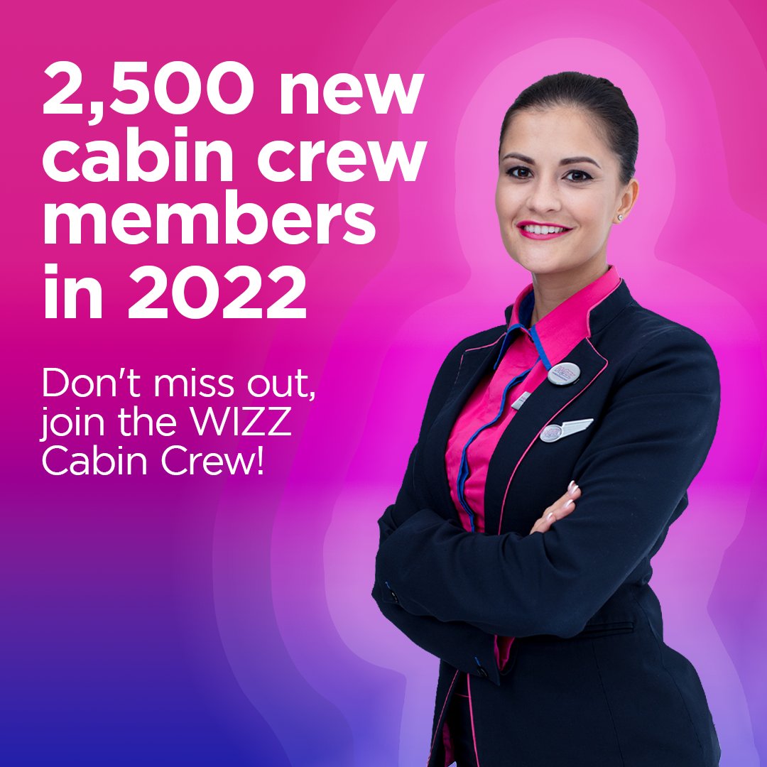 Host of remember pivot Wizz Air on Twitter: "Our strength is in numbers – 2,500 new cabin members  have joined the #WIZZCabinCrew just in 2022! Want to help us make it to  3,000 by becoming part