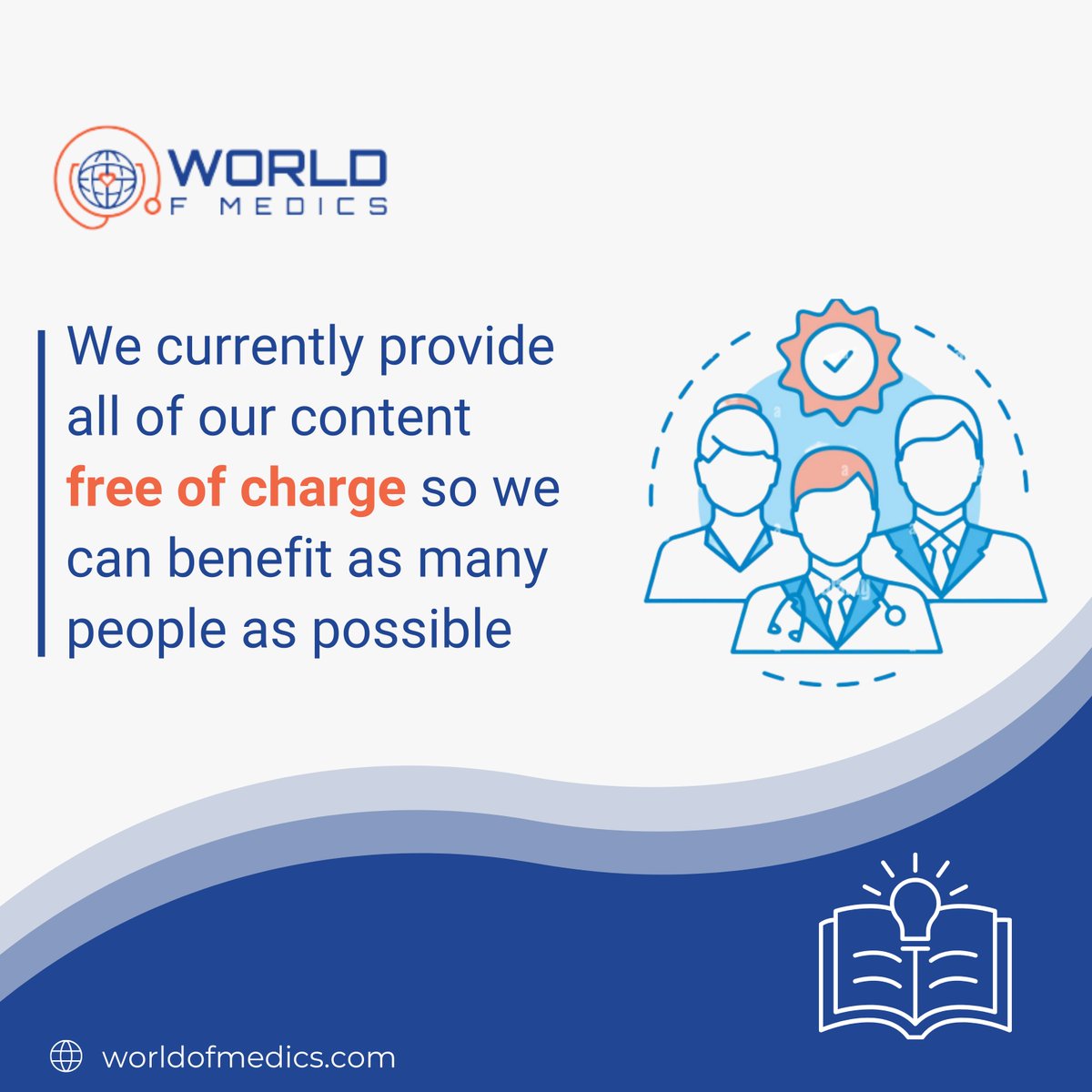 Our goal is to reach as many people as possible with healthcare information. We currently provide all of our content free of charge so that we can benefit both our students and their communities.

#WorldofMedics #MedicalTutorials #HumanBody #Doctor  #MedicalEducation