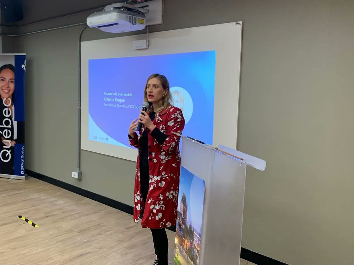 FedesoftCol's tweet photo. ¡Seguimos fortaleciendo nuestras alianzas de cooperación internaciona!🤝🌐
Esta vez compartimos con la Oficina de @QuebecColombia con el objetivo de continuar creando alianzas estratégicas entre ambas partes.🚀 https://t.co/Q9CWC7xojU