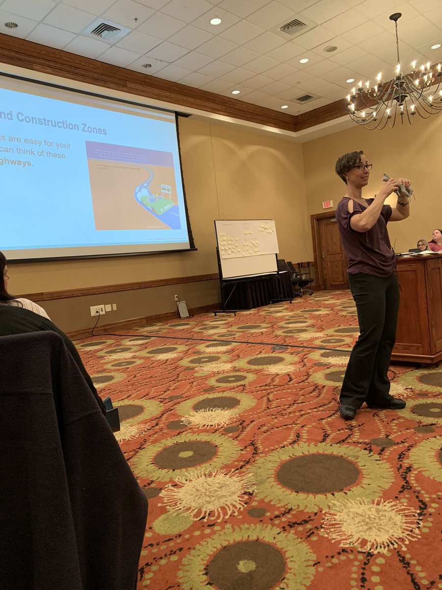MCS_schoolpsych's tweet photo. Mon County psychs kick off the WVSPA Fall Conference w/ Dr. Liz Angoff! She shares The Brain Building Feedback Framework that helps practitioners effectively communicate assessment results to children! Check out her site for her unbelievably creative resources THAT ARE FREE! 🧠🤯 https://t.co/tZqiDDWsCi