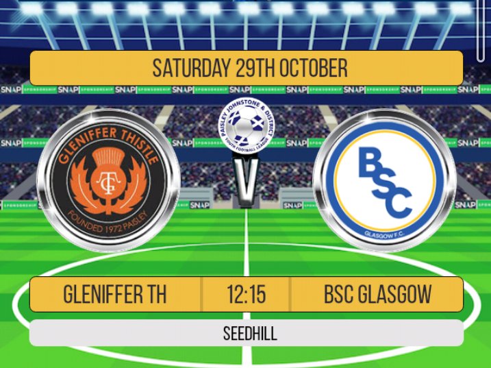League match, Saturday 29th October