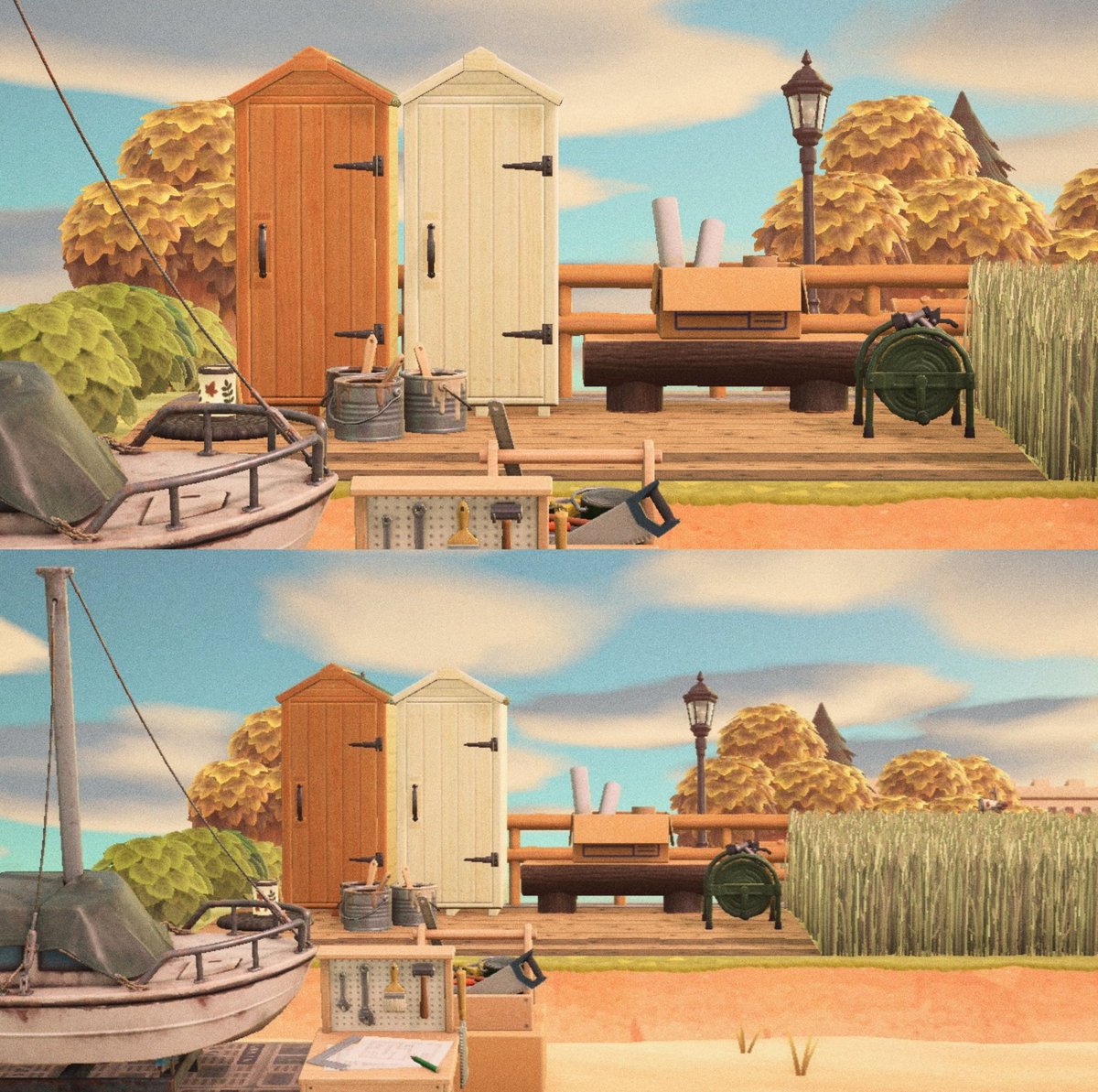 Debee_Acnh's tweet photo. By the beach ⚓🌾

#AnimalCrossingNewHorizons #ACNHDesign #ACNH https://t.co/BSCtSk4RNV