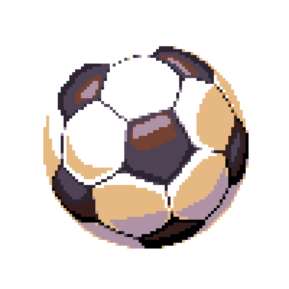 DexelArt's tweet photo. 27th day, new submisssion for #pixeltober2022 by @PixelDanc3r, the prompt for today is "SPORTS"

-canvas 100x100 
-aseprite
-palette: SMOOTH, POLISHED GOLD
https://t.co/6xQeg6qhzr

#pixelart #8bit #gamedev #ドット絵 #aseprite #pixelartist #gld01 #sport #ball #soccer #indiedevd https://t.co/TNgJMVPZa7