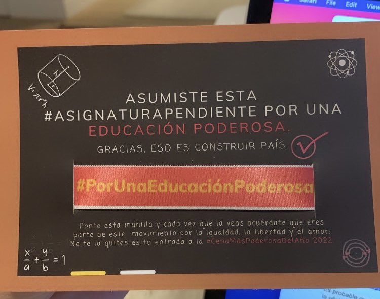 saratorres_r's tweet image. Qué emoción!!!! Estas son las cosas que me llenan de MÁS ilusión. Ver organizaciones e iniciativas haciendo cambios de fondo para transformar realidades. 
@PoderosasColom2 
#asignaturapendiente #cenamaspoderosadelaño