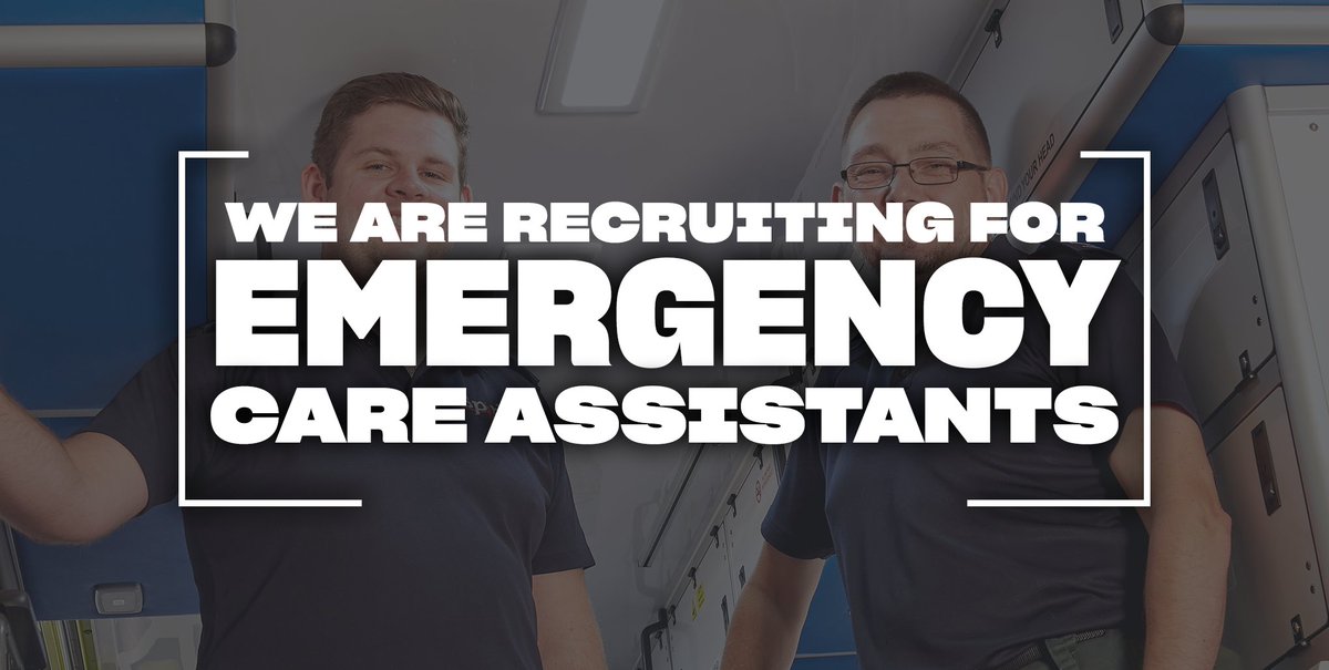 Spark Medical are looking for Full Time Emergency Care Assistants to join their team in Bromborough, Wirral. Candidates must hold a valid FREC 4 certificate! 
💶£11.55 per hour Weekdays
💶£13.25 on Weekends
candidate.sparkmedicalcareers.co.uk/177470TWT
#Recruitment #Wirral #Liverpool #Warrington