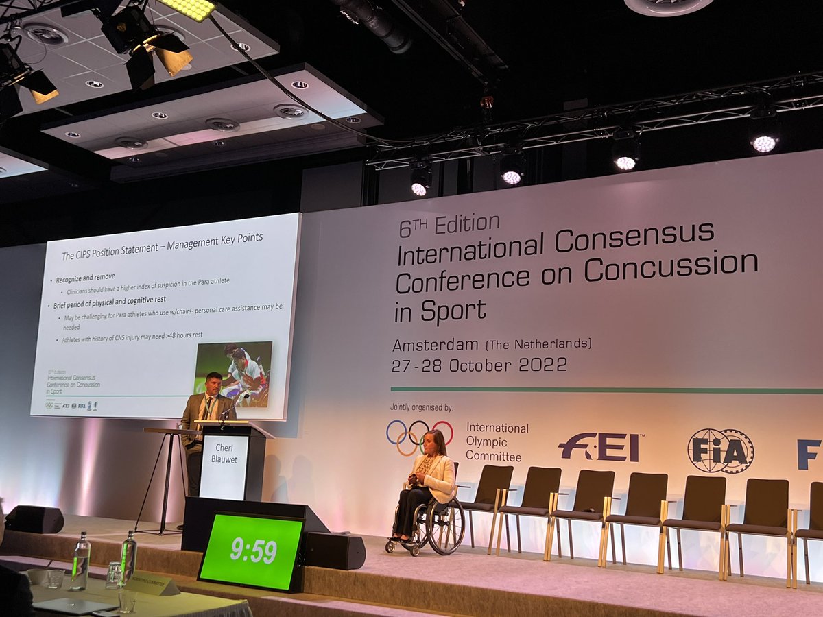 Dr. Christina Lin Master (@drtinamaster) on Twitter photo Such great work by <a href="/CheriBlauwetMD/">Cheri Blauwet, MD</a> and <a href="/osmanhahmed/">Osman Hassan Ahmed</a> reviewing the state of concussion research in #parasport - making progress but still a ways to go! Thank you for raising awareness and inspiring us to do more and do better! #CISG2022 Such great work by <a href="/CheriBlauwetMD/">Cheri Blauwet, MD</a> and <a href="/osmanhahmed/">Osman Hassan Ahmed</a> reviewing the state of concussion research in #parasport - making progress but still a ways to go! Thank you for raising awareness and inspiring us to do more and do better! #CISG2022
