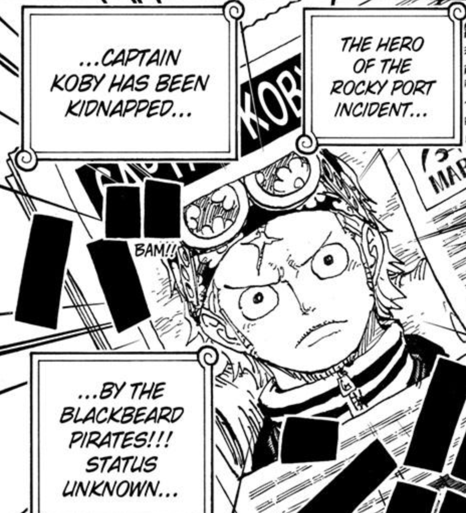 Artur Library of Ohara One Piece Film RED on Twitter "With Koby