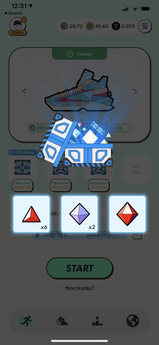 spike_link's tweet photo. @Krit_STEPNstats Today’s lvl 6 https://t.co/Wryh6GmOyN