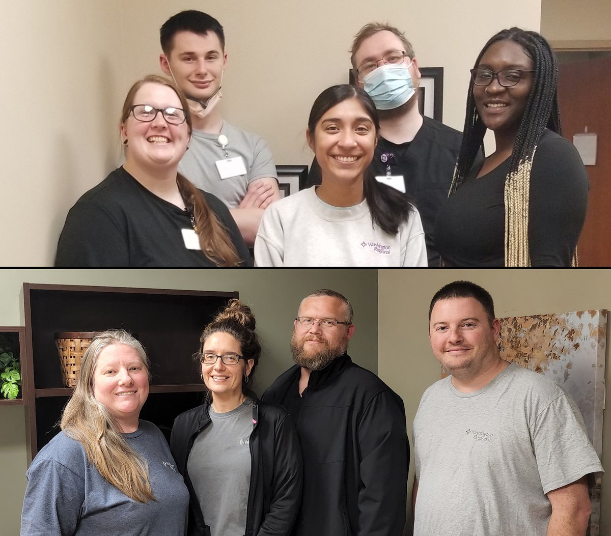 wregional's tweet image. Meet our team of sleep technologists from Washington Regional Center for Sleep Disorders. DYK 70 million Americans have a 😴 disorder? Learn more at bit.ly/3EejTe9.  

#SleepTechAppreciationWeek #dreamteam #hereforyou