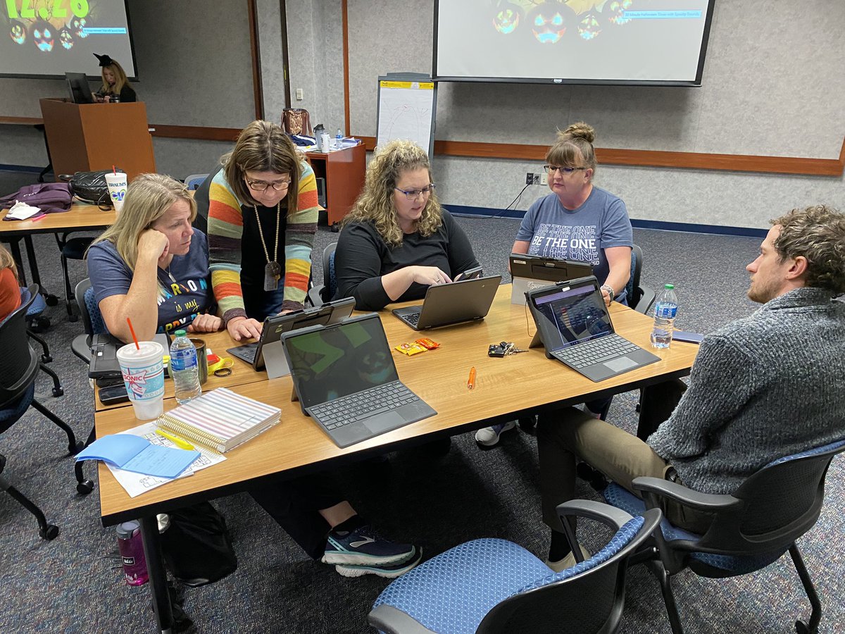 bjkoliba's tweet image. Peer learning is powerful - sessions on reimaging, Destiny, Clever 😊 great job by our SMEs! #wemakeIThappen