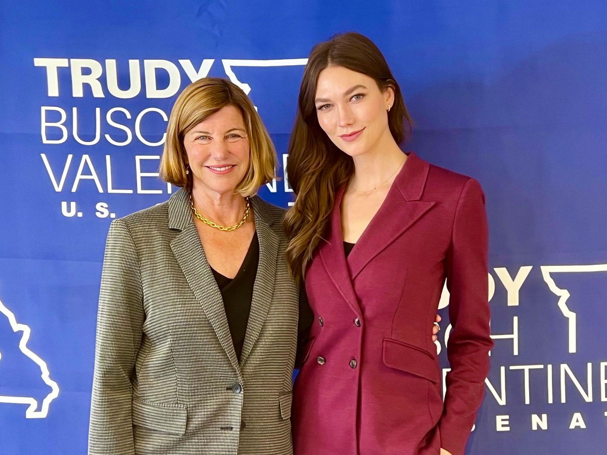 buschvalentine's tweet photo. It was a fun morning with @KarlieKloss and a group of young leaders. We discussed issues that matter to them this election. As mothers and native Missourians, Karlie and I care deeply about future generations. Thank you for supporting our campaign and helping us get out the vote! https://t.co/9zIZdrApfR