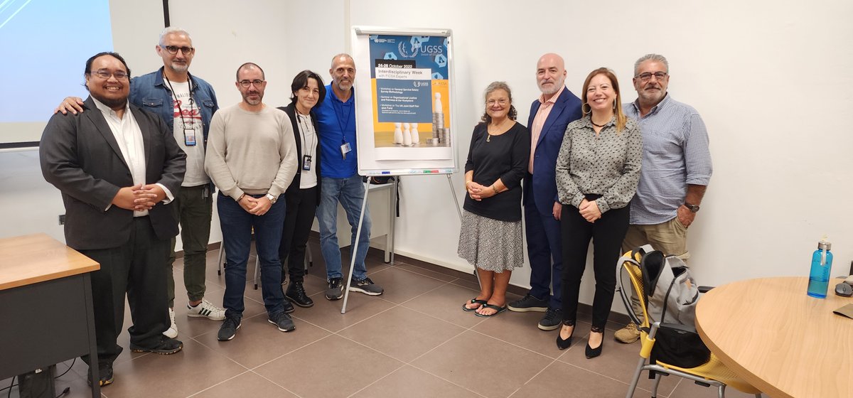 FICSAHQ's tweet photo. On Monday we kicked off our #Interdisciplinary week with FICSA trainers in the UNGSC offices in Brindisi. 🇮🇹 
An opportunity to grow 🌱 the #capacity of our members on issues of interest for #UNstaff through workshops and seminars. 
Find out more: https://t.co/JJB9IaW2WA https://t.co/VzHxQOH59b