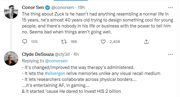 cly3d's tweet image. As I replied on linkedin: What an id**tic statement to make (not ad hominem, there)  @evanspiegel. 
I'm all for the #XRmetaverse, but I don't think you could teleport me 'home' in AR, if home is 500 hundred miles from mary-ann🎶 (sorry, had to) 

The #VR metaverse could do it.