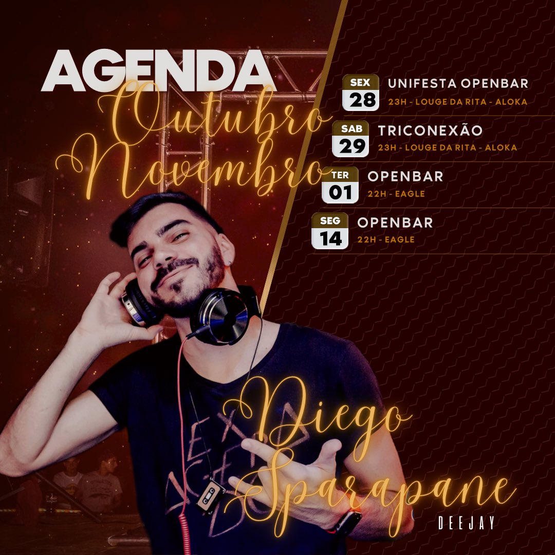 djSparapane's tweet photo. Ciao Sparapanetes!!!
Teremos quatro dias pra ficamos juntinhos e curtir muito o final de semana e feriado. 
Já marquem aí na agenda porque quero ver vocês na pista comigo!!!
♥️🦇♥️🦇♥️

 #lovemusic #diset #edmlife #party #housemusic #dimix #EDM #edmmusic  #popmusic #Pioneerdj https://t.co/ngY6nFfdsv