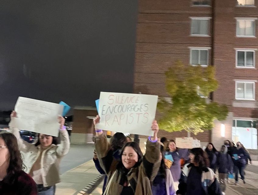 Candids from Take Back The Night last night. 

We are so grateful that we were able to create a community of support and care for survivors.
