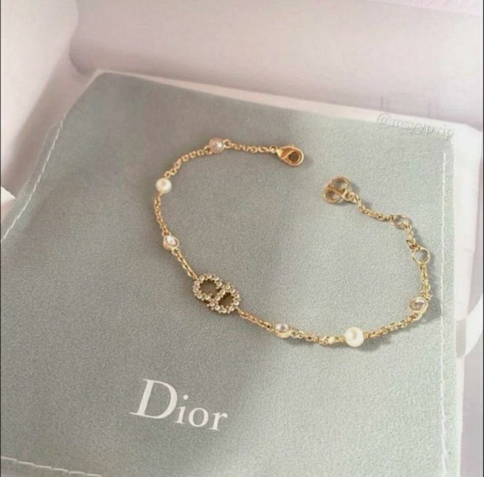 untitledallure's tweet image. dior bracelet