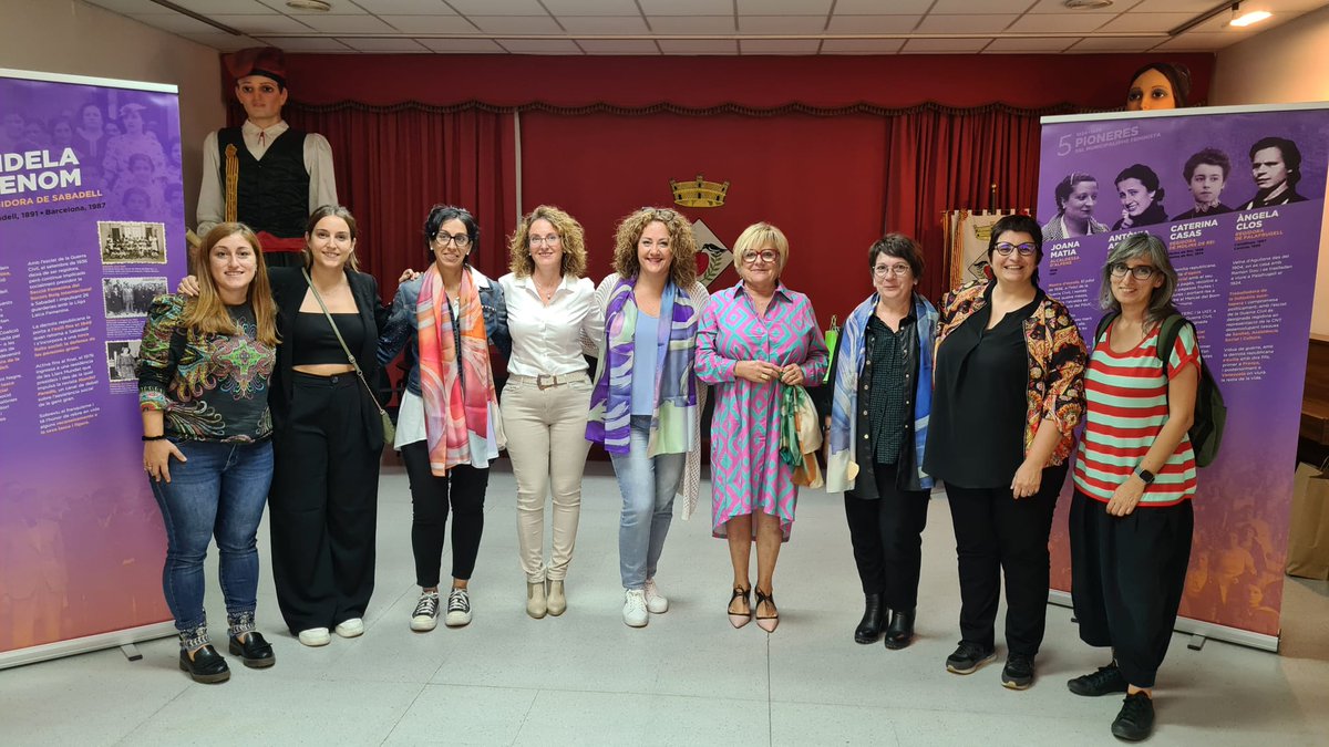 📢Corbins acull fins dimecres l’exposició  “1934-1939: Pioneres del Municipalisme Feminista”, 💜 que dóna a conèixer les primeres dones de la democràcia que van concórrer a llistes electorals ✊
#alcostatdelagent
ℹ️👉t.ly/FGYU