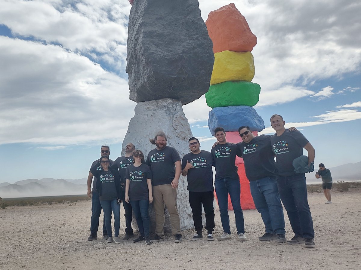 Team Offsite - in person and in Las Vegas! A few of us met teammates in person for the first time. We enjoyed connecting, braving 65mph desert winds, and growing as a team.

Now we’re back and ready to help you process payments in Salesforce!

#Salesforce #Payments #RemoteTeams