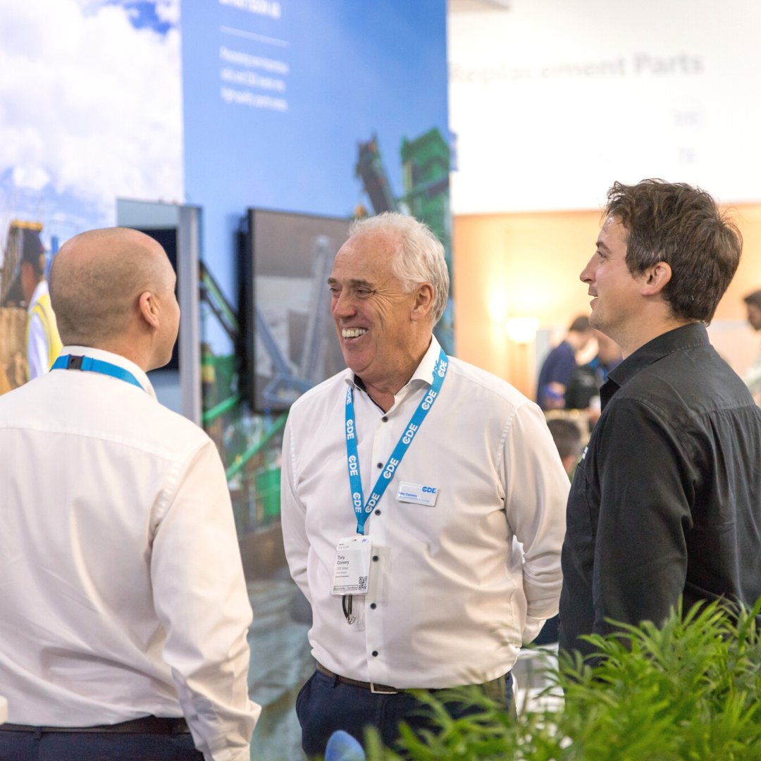 cdegroup's tweet photo. We've had some great discussions this week both on the stand and at our round table events. It's great to see the growing appetite for recycling solutions.
Discuss your materials processing needs with our team.
📍 Hall B2 | Stand 528
#30yearsofCDE #EngineeredForYou #bauma2022 https://t.co/V1E5sSqAxT