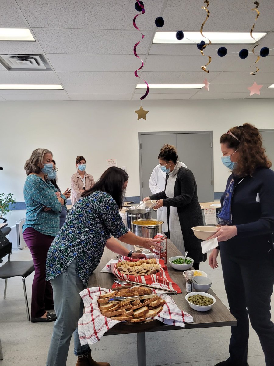 Thank you to our Employee Wellness Committee for taking care of staff this week through a fall themed soup event. It continues to be a difficult time to work in healthcare as the pandemic continues and these small acts of kindness can make the day a little bit easier #wellness