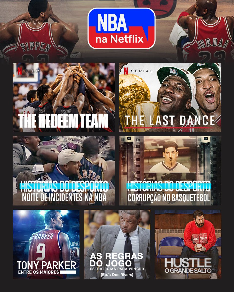 Netflix Portugal On Twitter Para Veres Esta NBA N o Tens De Fazer 