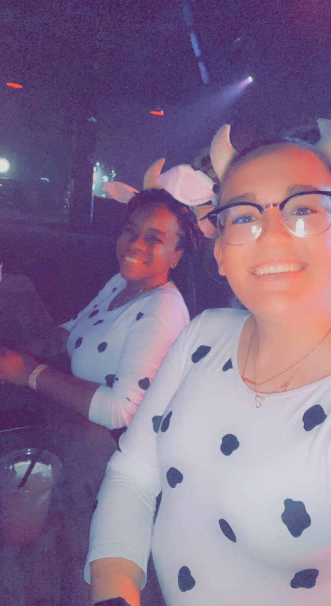 breenana_9's tweet photo. I may be a little bias, but I think we were some pretty cute cows last night. ❤️🐮 https://t.co/YvesGgbStl